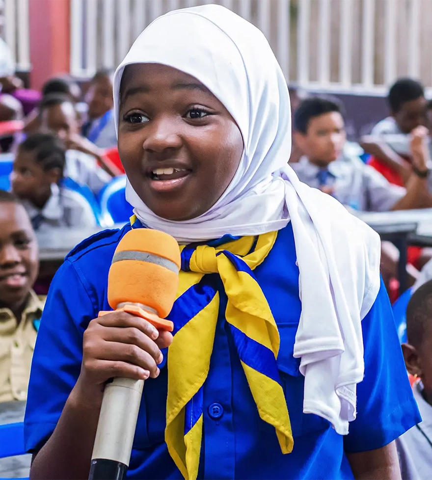 School debate at St. Florence Academy, STF Academy